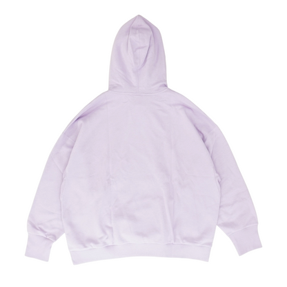 Lavender Solid Hoodie Pullover