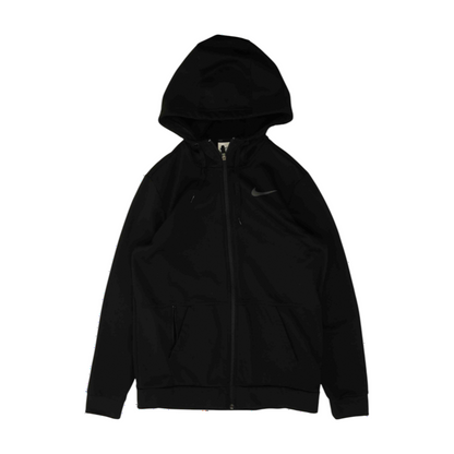 Black Solid Active Jacket