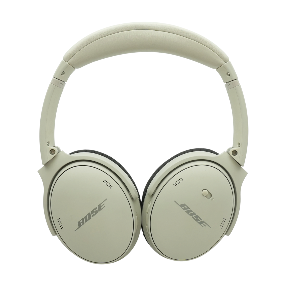 White Smoke QuietComfort Noise Cancelling Headphones With Black Earpads