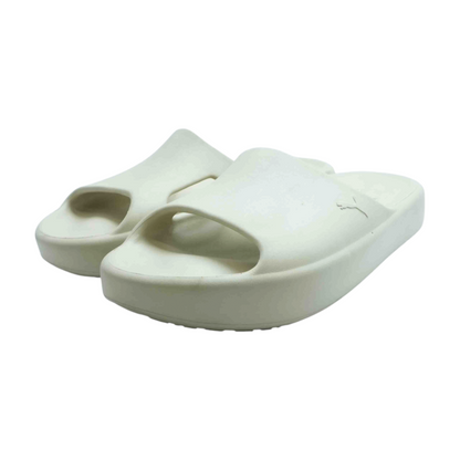 Beige Athletic Slide
