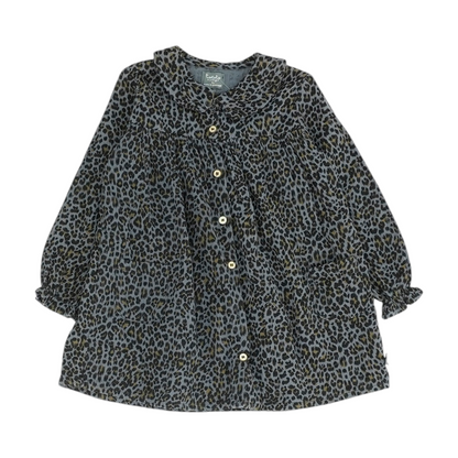 Gray Animal Print Dress