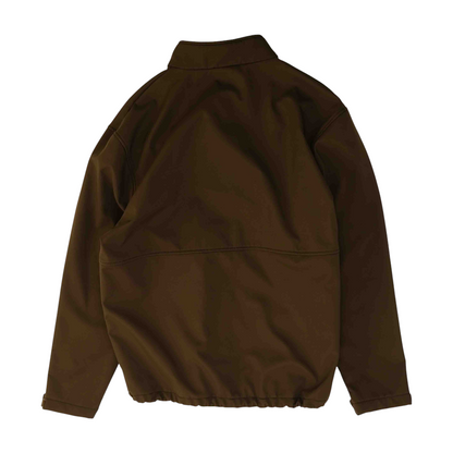 Brown Solid Jacket