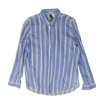 Blue Striped Button Down