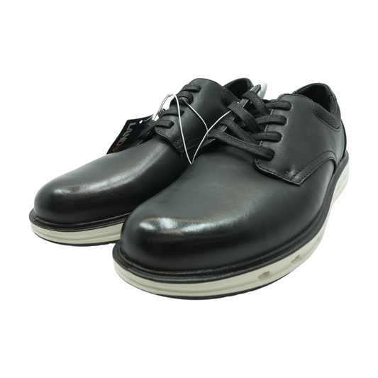 Black Lace-Up Dress Shoes