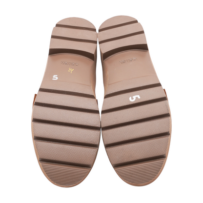 Brown Slip-On Flats