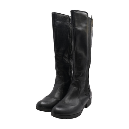 Black Knee-High Boots