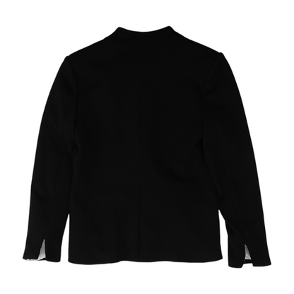 Black Solid Blazer