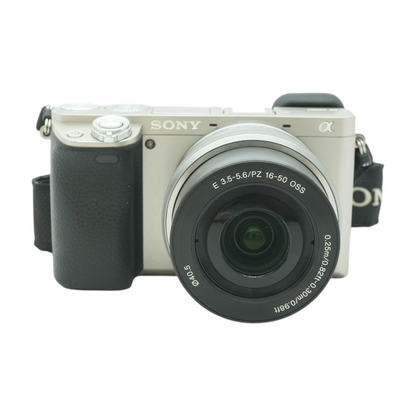 A6000 Mirrorless Camera with E 16-50mm f/3.5-5.6 PZ OSS Lens