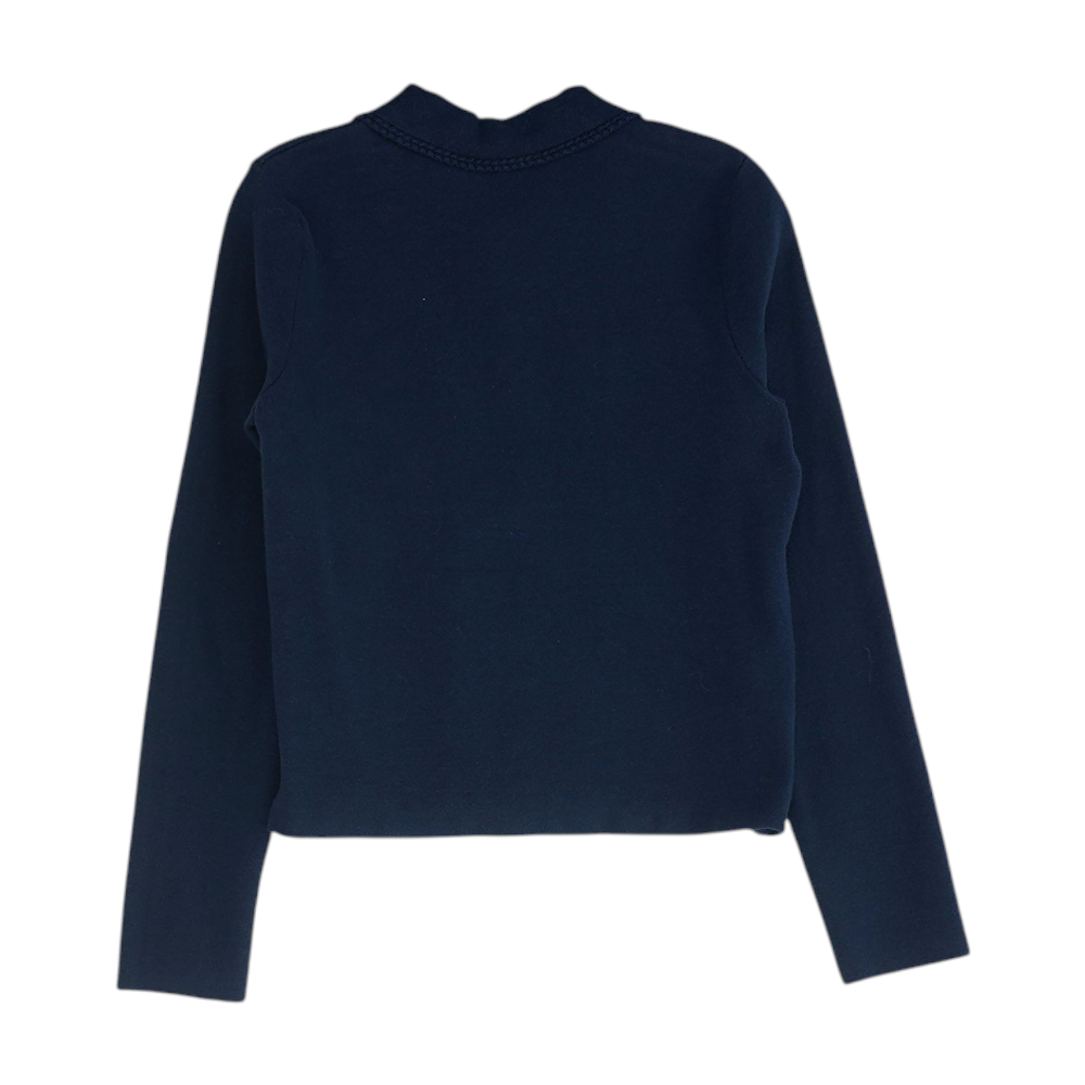 Navy Cardigan Sweater