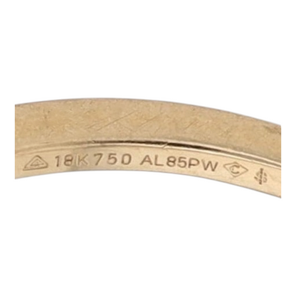 18K Yellow Gold Diamond Fashion Ring