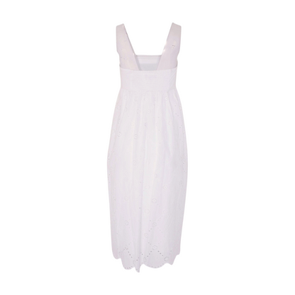White Midi Dress