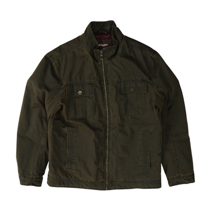 Brown Solid Jacket