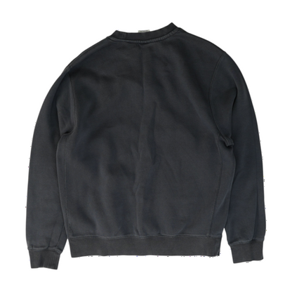 Gray Solid Sweatshirt Pullover