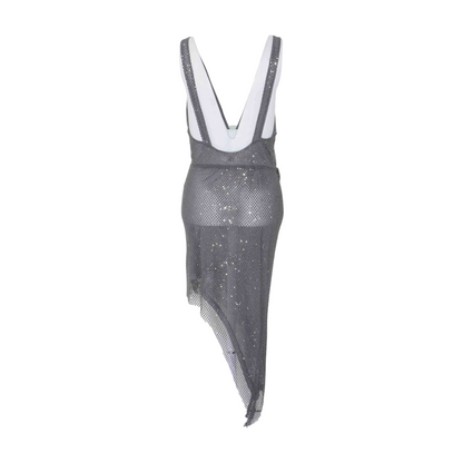 Gray Midi Dress