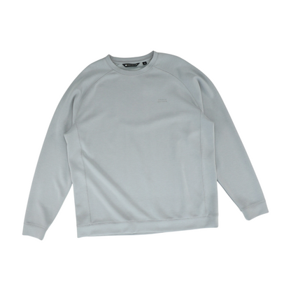 Gray Solid Sweatshirt Pullover