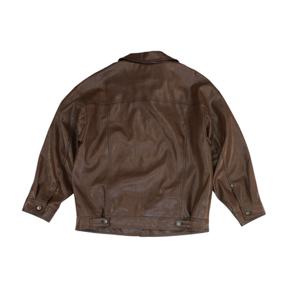 Brown Solid Jacket