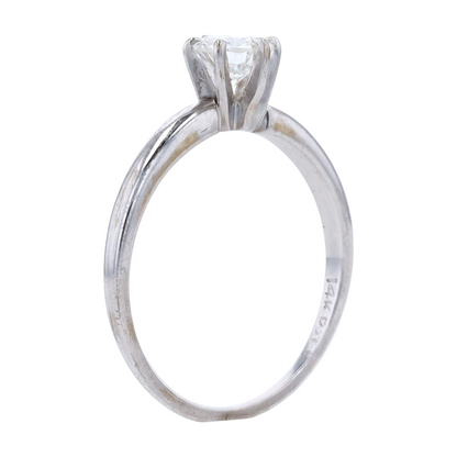 3/8 ct 14K White Gold Diamond Engagement Ring