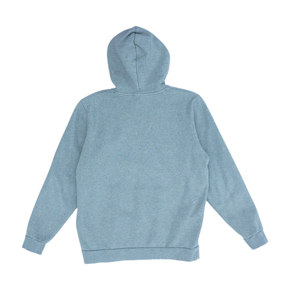Gray Solid Hoodie Pullover