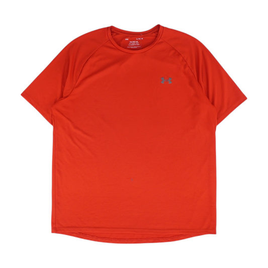 Red Solid Active T-Shirt