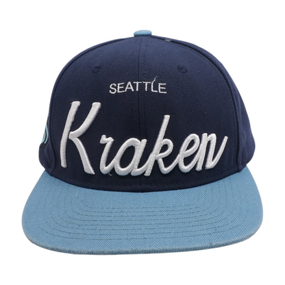 Navy Seattle Kraken Ballcap