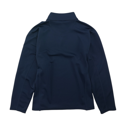 Navy Solid 1/4 Zip Pullover