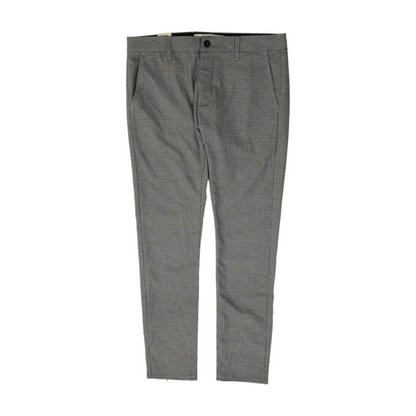 Gray Chevron Skinny Pants