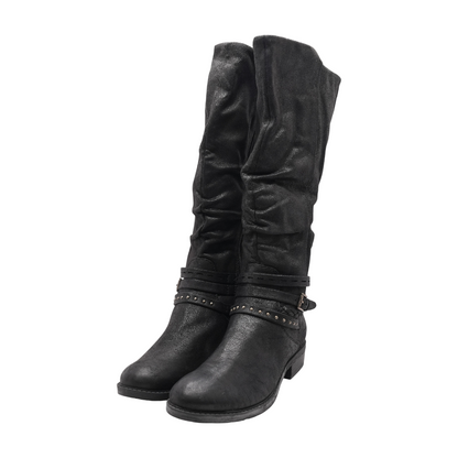 Black Knee-High Boots