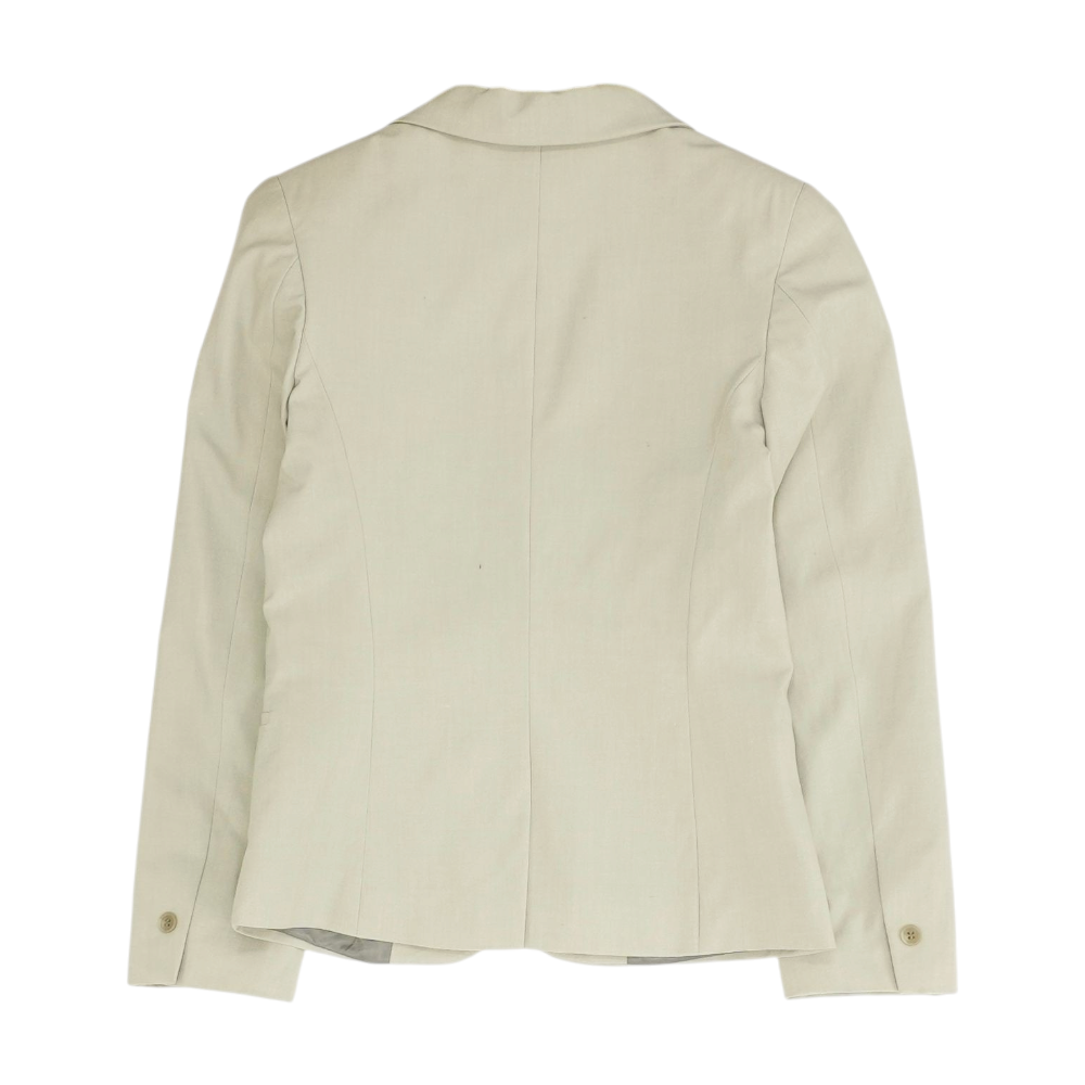 Gray Solid Blazer