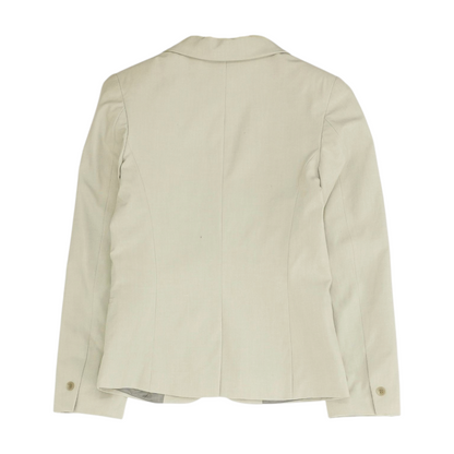 Gray Solid Blazer