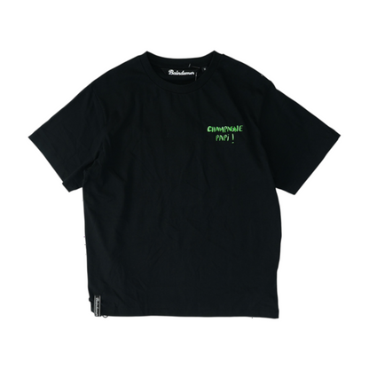 Black Solid T-Shirt