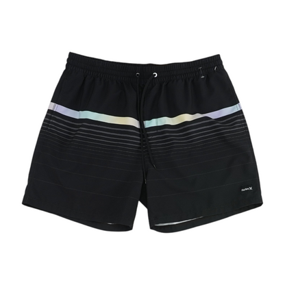 Black Striped Swim Bottom
