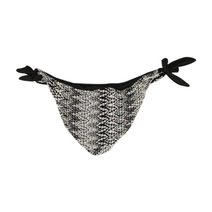 Black Misc Swim Bottom