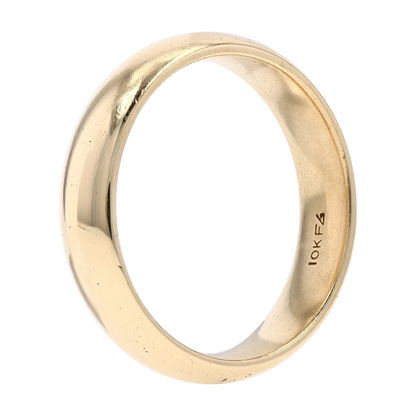10K Yellow Gold Band Ring
