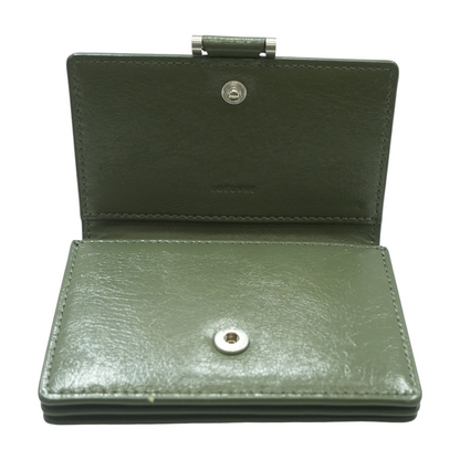 Olive Card Case Wallet