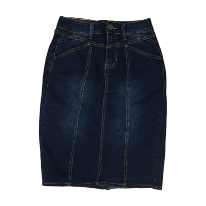Blue Mini Skirt