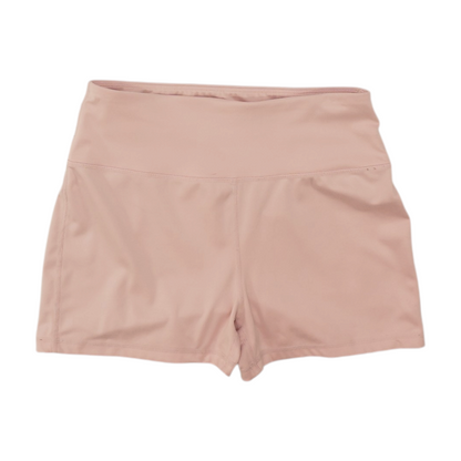 Pink Solid Active Shorts