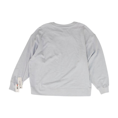 Blue Solid Sweatshirt