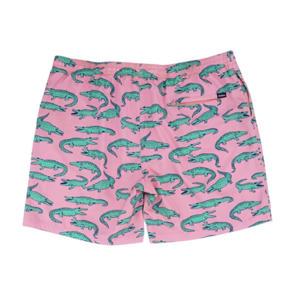 Pink Print Swim Bottom
