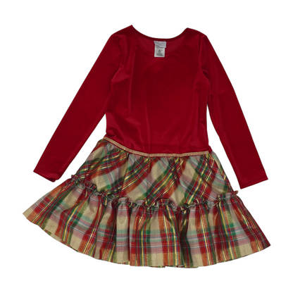 Red Plaid Dress