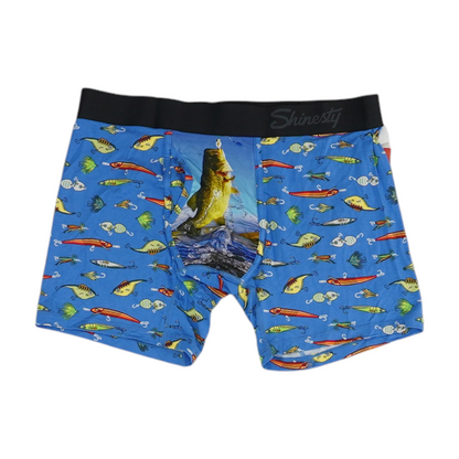 Blue Graphic Underwear