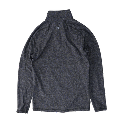 Navy Solid 1/4 Zip Pullover