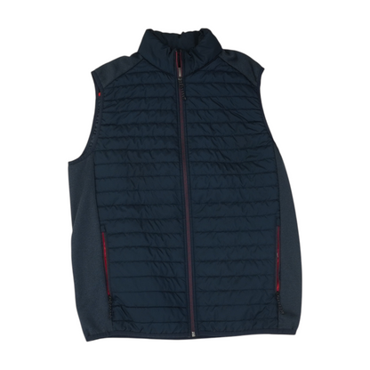 Navy Solid Active Vest
