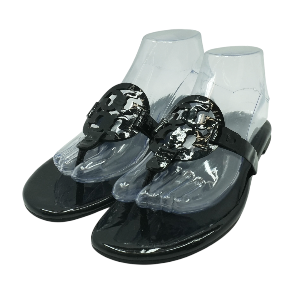 Black Flat Sandals