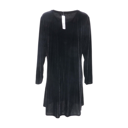 Black Plus Midi Dress