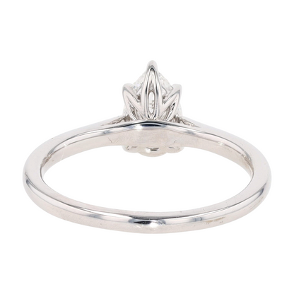 1 1/2 ct 14K White Gold Lab Grown Diamond Engagement Ring