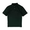 Black Solid Short Sleeve Polo