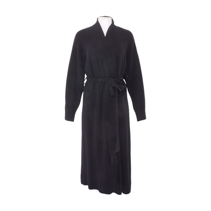 Black Solid Robe