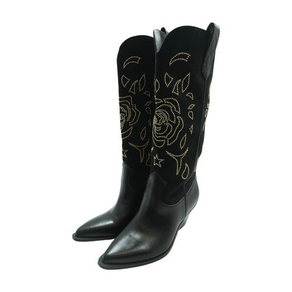 Black Western Boots