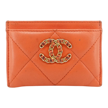 Orange Card Case