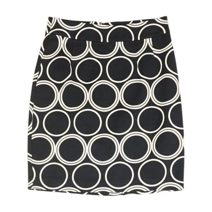 Black Polka Dot Midi Skirt